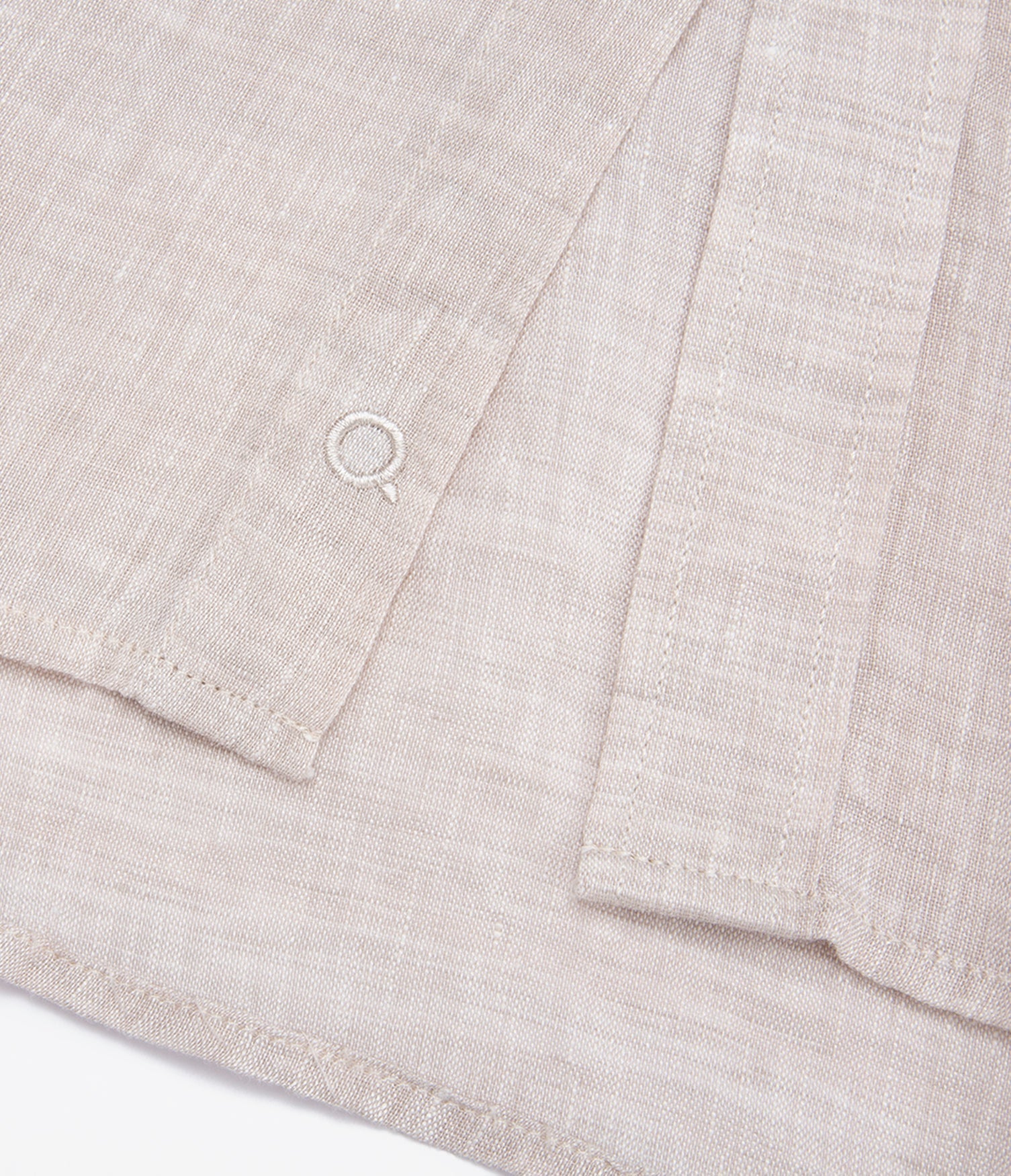 Camisa Hombre Lino Soria Beige